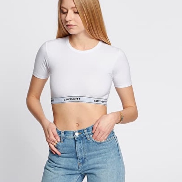 Carhartt WIP Script Crop Top - Picture 8 of 9